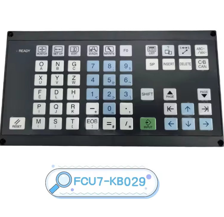 100% Nguyên Bản CNC Mitsubishi Hệ Thống Máy Chủ Bộ Điều Khiển PLC Bàn Phím CNC Mitsubishi Hệ Thống Máy Chủ Bộ Điều Khiển Đơn Vị FCU7-KB029